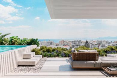 ΓΛΥΦΑΔΑ (Ερυάλη),Πολυτελής μεζονέτα στο κέντρο με θέα θάλλασα
